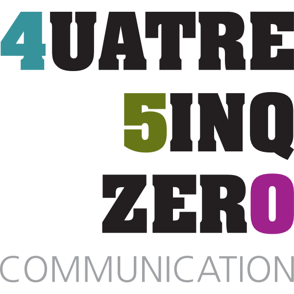 Quatre Cinq Zero Communication Logo ,Logo , icon , SVG Quatre Cinq Zero Communication Logo