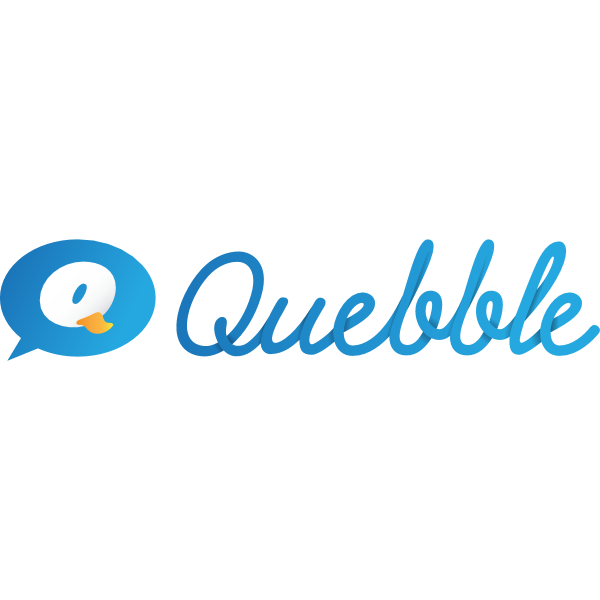 Quebble ,Logo , icon , SVG Quebble