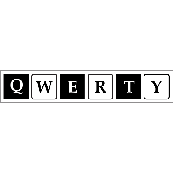 QWERTY Logo ,Logo , icon , SVG QWERTY Logo