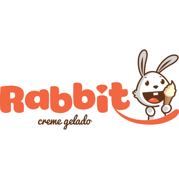 Rabbit Creme Gelado Logo ,Logo , icon , SVG Rabbit Creme Gelado Logo