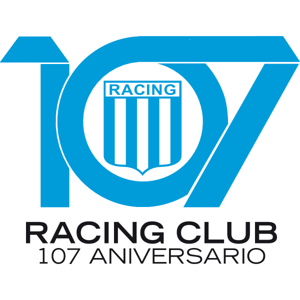 Racing Club 107 Aniversario Logo