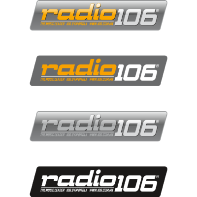 RADIO 106FM Bitola Logo ,Logo , icon , SVG RADIO 106FM Bitola Logo