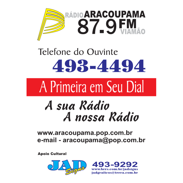 Radio Aracoupama FM Logo ,Logo , icon , SVG Radio Aracoupama FM Logo