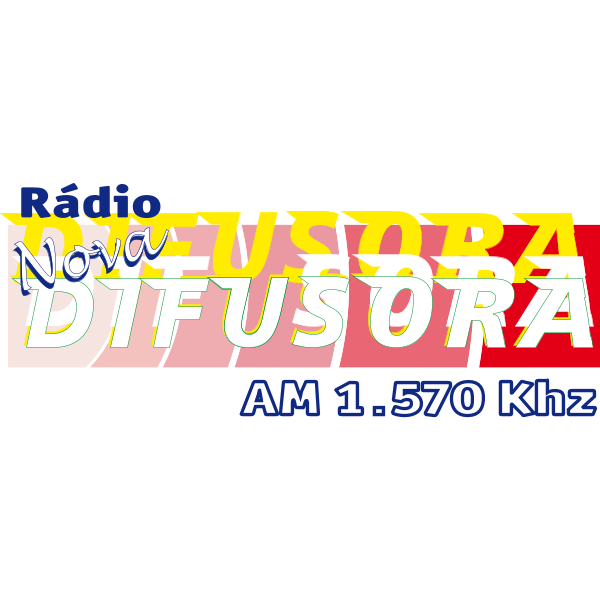 Rádio Nova Difusora AM 1570Khz Logo ,Logo , icon , SVG Rádio Nova Difusora AM 1570Khz Logo