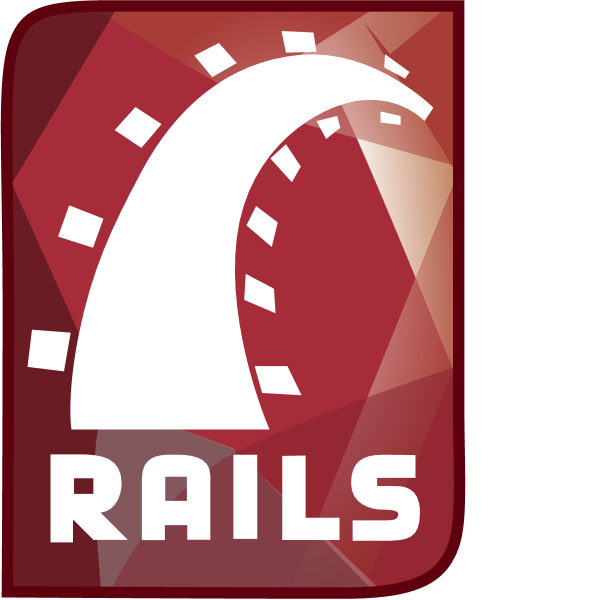 Rails ,Logo , icon , SVG Rails