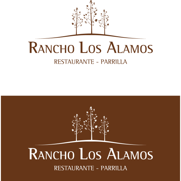 Rancho Los Alamos – Parrilla Logo ,Logo , icon , SVG Rancho Los Alamos – Parrilla Logo
