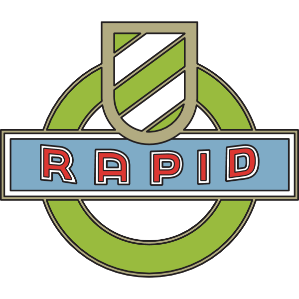 Rapid Wien 70’s Logo ,Logo , icon , SVG Rapid Wien 70’s Logo