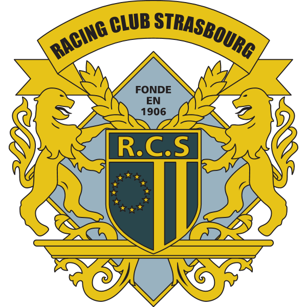 RC Strasbourg middle 80’s Logo