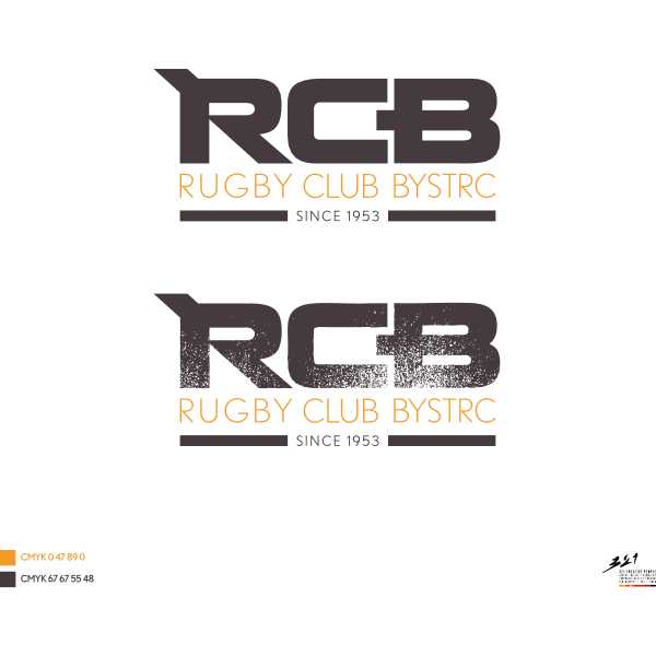 RCB Rugby Club Bystrc Brno Logo ,Logo , icon , SVG RCB Rugby Club Bystrc Brno Logo