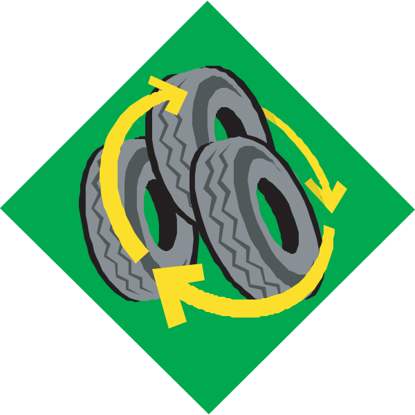 RECYCLE TIRES Logo ,Logo , icon , SVG RECYCLE TIRES Logo
