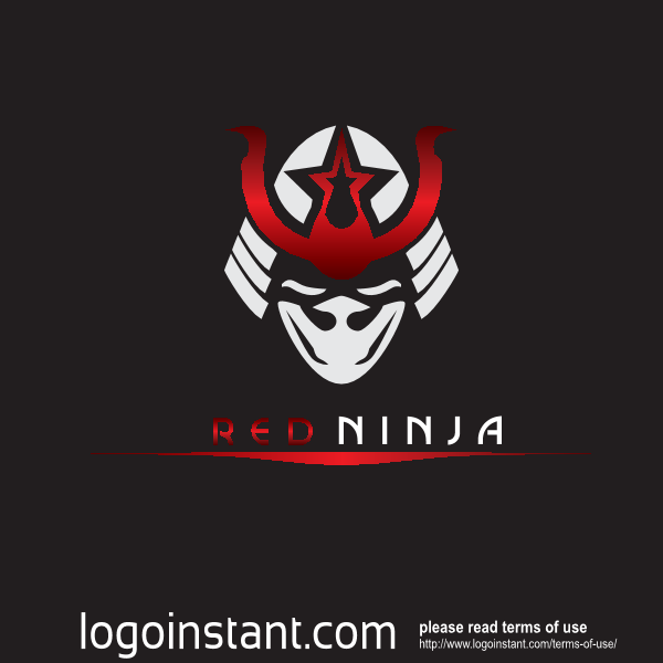 Red Ninja Logo ,Logo , icon , SVG Red Ninja Logo
