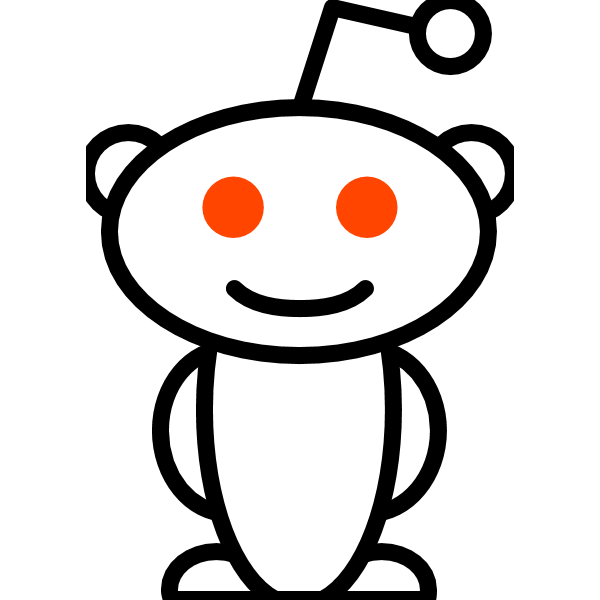 Reddit Alien ,Logo , icon , SVG Reddit Alien