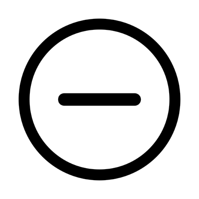 remove circle outline ,Logo , icon , SVG remove circle outline