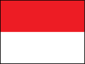 Republic of Indonesia Flag Logo ,Logo , icon , SVG Republic of Indonesia Flag Logo