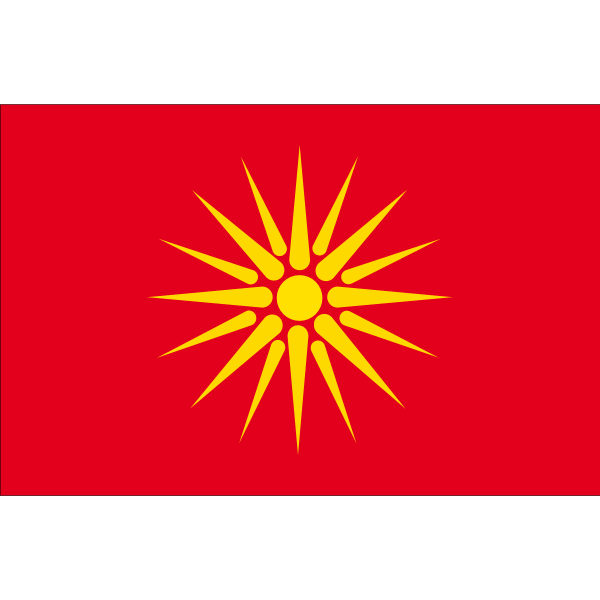Republic Of Macedonian First Flag Logo ,Logo , icon , SVG Republic Of Macedonian First Flag Logo