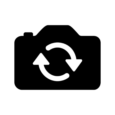 reverse camera ,Logo , icon , SVG reverse camera