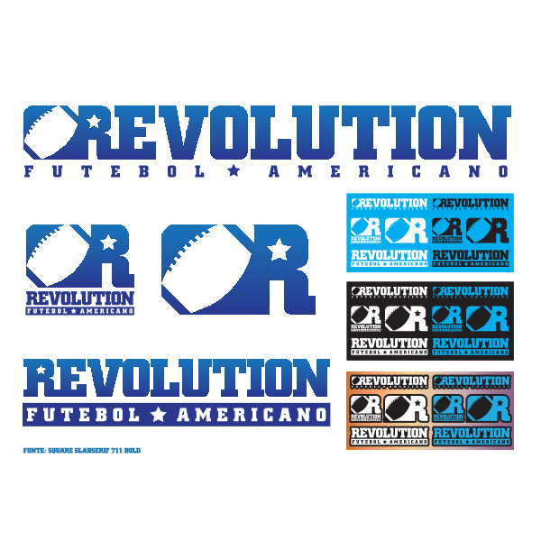 Revolution Futebol Americano Logo