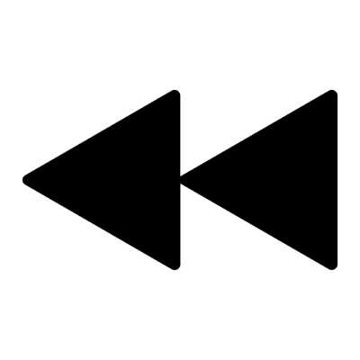 rewind ,Logo , icon , SVG rewind
