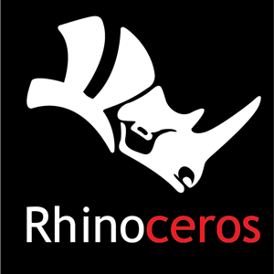Rhinoceros 3D Logo ,Logo , icon , SVG Rhinoceros 3D Logo