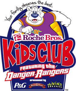 Roche Bros Kids Club featuring the Danger Rangers Logo ,Logo , icon , SVG Roche Bros Kids Club featuring the Danger Rangers Logo