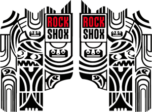 Rock Shox Totem – MTB Fork decals Logo ,Logo , icon , SVG Rock Shox Totem – MTB Fork decals Logo