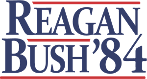 Ronald Reagan ’84 Election Logo ,Logo , icon , SVG Ronald Reagan ’84 Election Logo