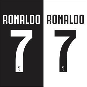 RONALDO 7 JUVENTUS 2018 Logo