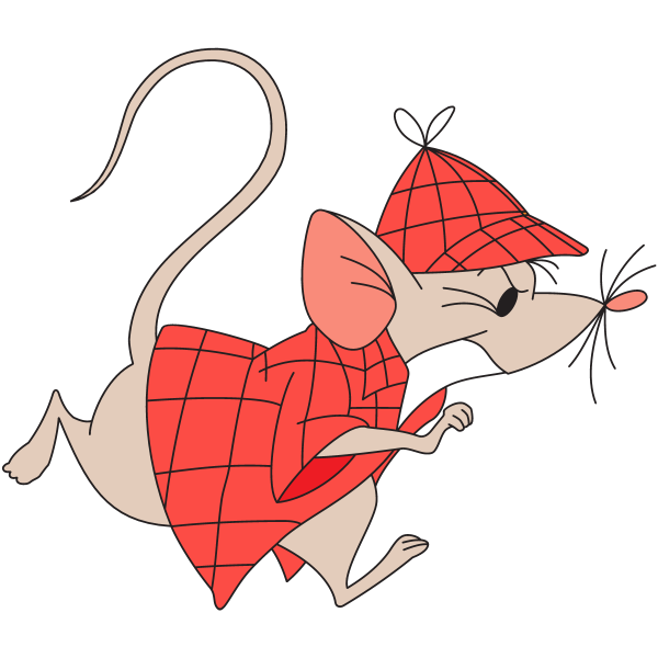 Roquefort mouse Logo
