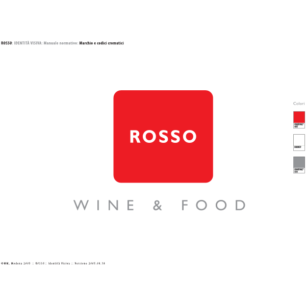ROSSO wine & food Logo ,Logo , icon , SVG ROSSO wine & food Logo