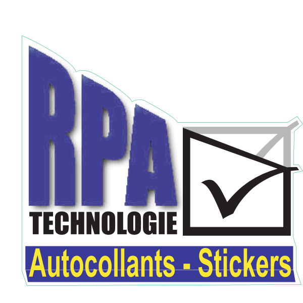 RPA Technologie Stickers Logo