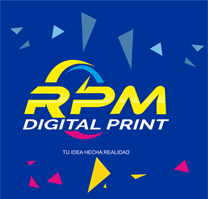 RPM DIGITAL PRINT Logo