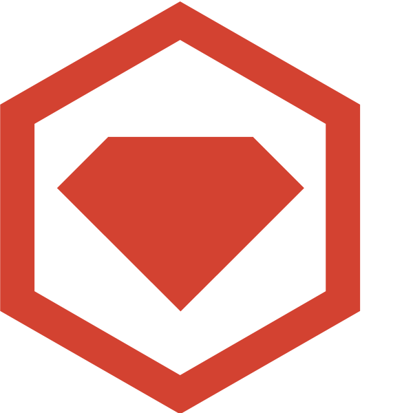 RubyGems ,Logo , icon , SVG RubyGems