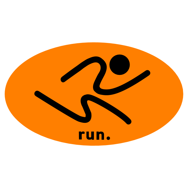 Run Logo ,Logo , icon , SVG Run Logo