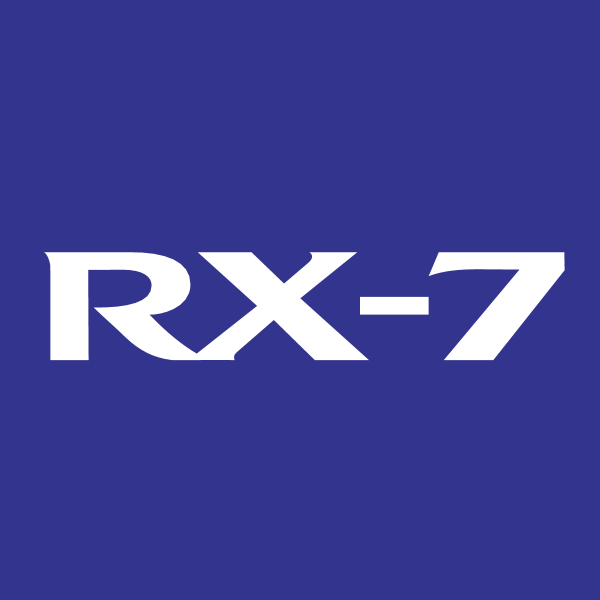 RX 7 ,Logo , icon , SVG RX 7