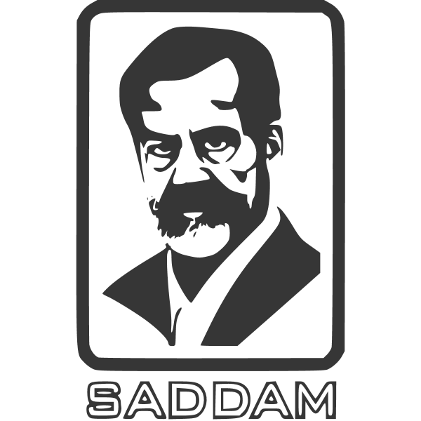 Saddam Vector Free Vector ,Logo , icon , SVG Saddam Vector Free Vector