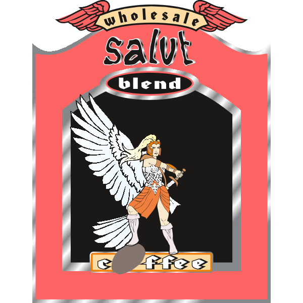 SALUT Coffee Logo ,Logo , icon , SVG SALUT Coffee Logo