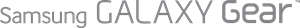 Samsung Galaxy Gear Logo ,Logo , icon , SVG Samsung Galaxy Gear Logo