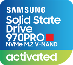 Samsung SSD 970PRO NVMe Activated Logo ,Logo , icon , SVG Samsung SSD 970PRO NVMe Activated Logo