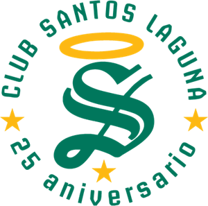 Santos de Torreón 25 años Logo ,Logo , icon , SVG Santos de Torreón 25 años Logo