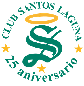 santos laguna 25 aniversario Logo