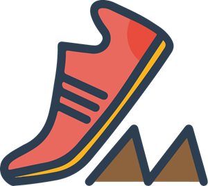 Scarpe Running Logo ,Logo , icon , SVG Scarpe Running Logo