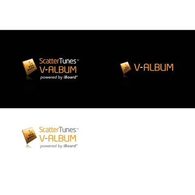 ScatterTunes V-Album Logo ,Logo , icon , SVG ScatterTunes V-Album Logo