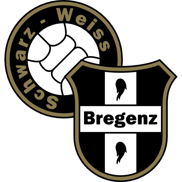 Schwarz-Weiss Bregenz Logo ,Logo , icon , SVG Schwarz-Weiss Bregenz Logo