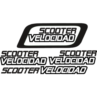 Scooter Velocidad Logo ,Logo , icon , SVG Scooter Velocidad Logo