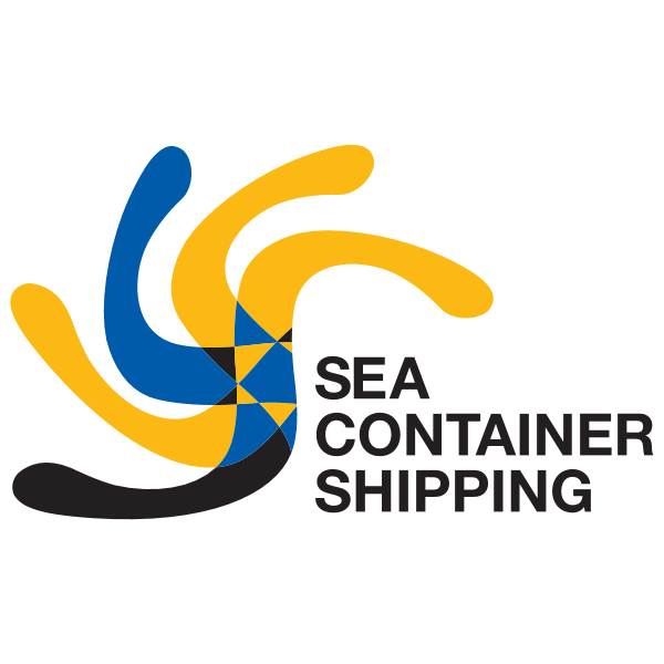 Sea Container Shipping Logo