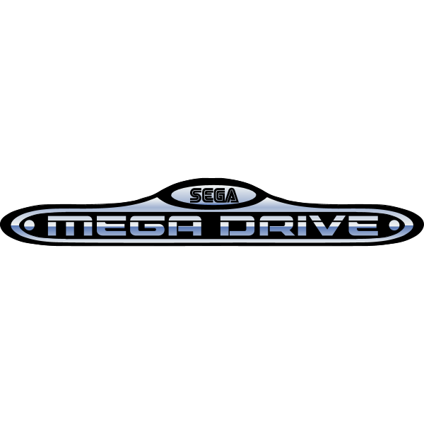 Sega Mega Drive ,Logo , icon , SVG Sega Mega Drive