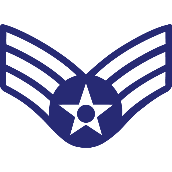 SENIOR AIRMAN RANK Logo ,Logo , icon , SVG SENIOR AIRMAN RANK Logo