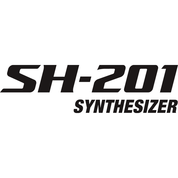 SH-201 Synthesizer Logo ,Logo , icon , SVG SH-201 Synthesizer Logo