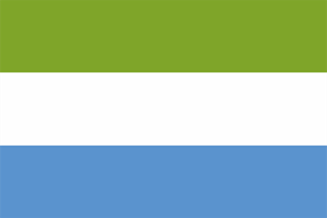 Sierra Leone flag Logo ,Logo , icon , SVG Sierra Leone flag Logo