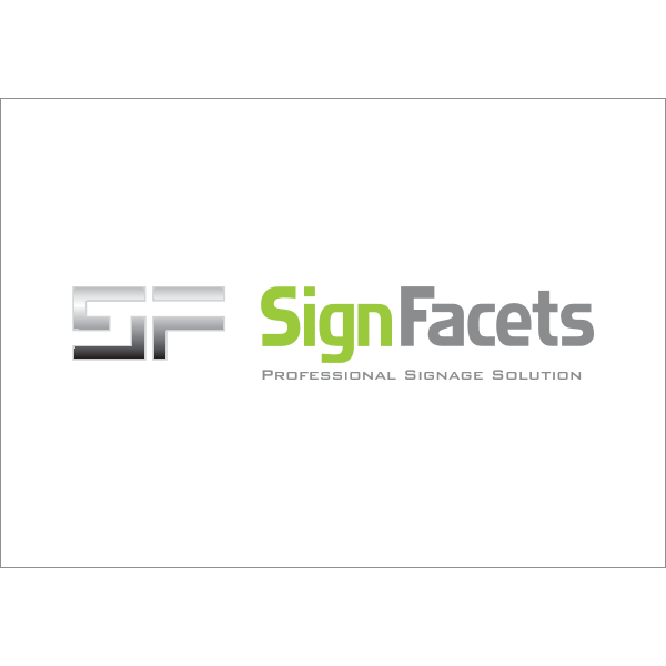 Sign Facets Logo ,Logo , icon , SVG Sign Facets Logo